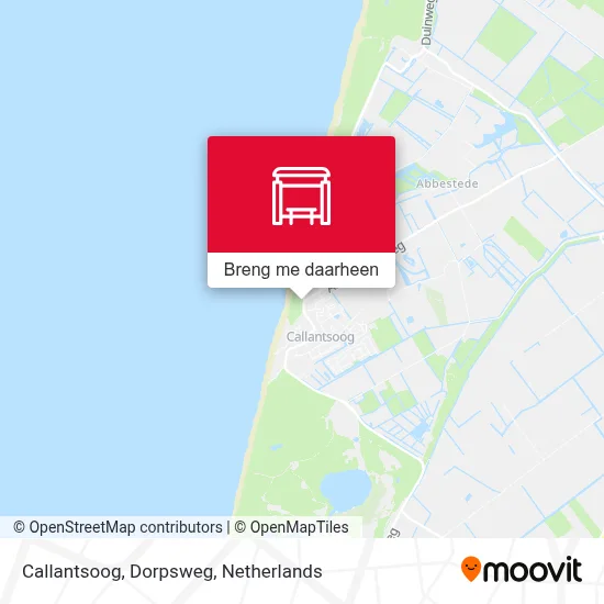 Callantsoog, Dorpsweg kaart