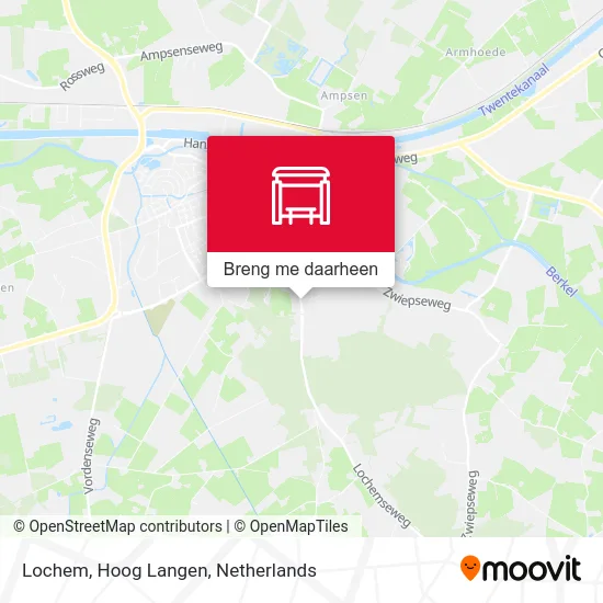 Lochem, Hoog Langen kaart