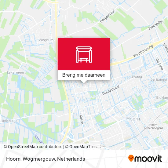 Hoorn, Wogmergouw kaart