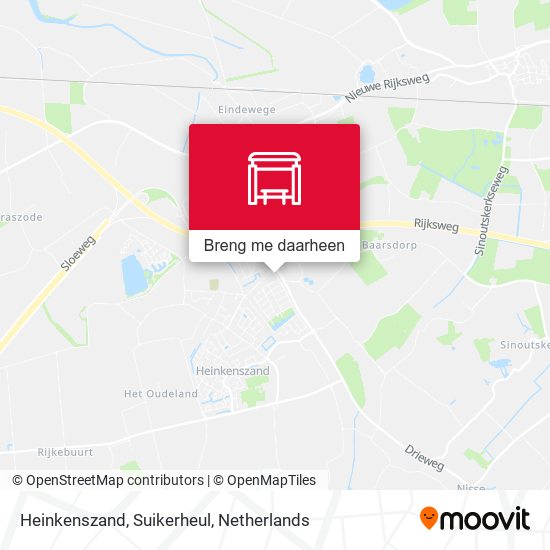 Heinkenszand, Suikerheul kaart