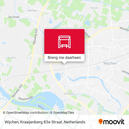Wijchen, Kraaijenberg 83e Straat kaart