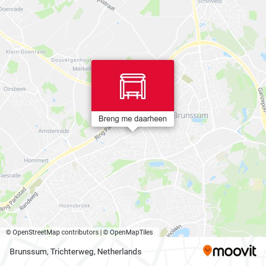Brunssum, Trichterweg kaart