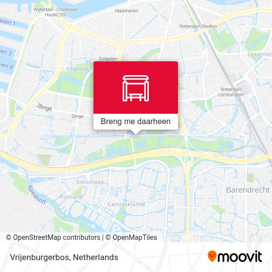 Vrijenburgerbos kaart