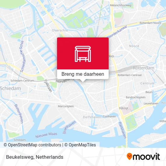 Beukelsweg kaart