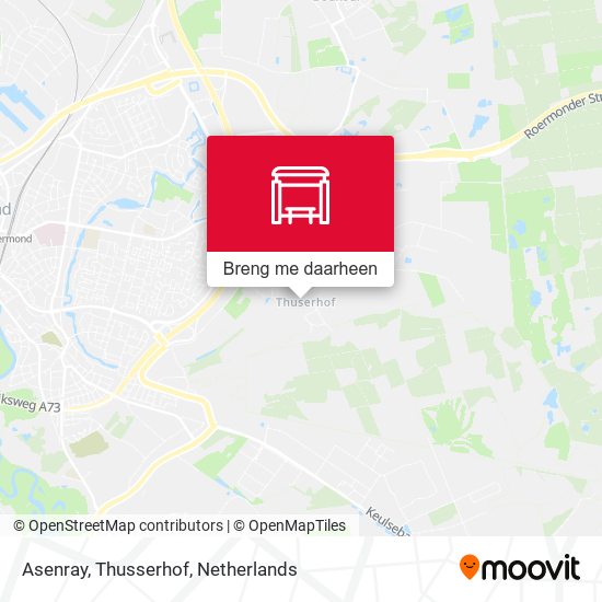 Asenray, Thusserhof kaart