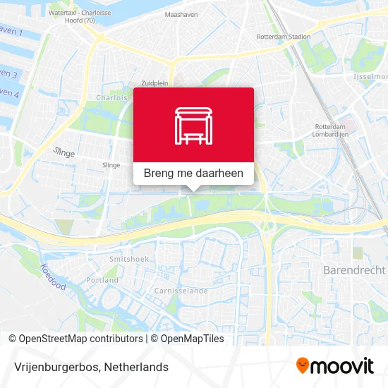 Vrijenburgerbos kaart