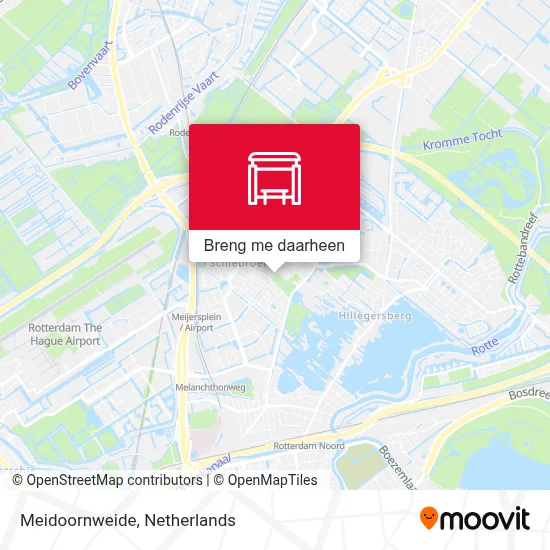 Meidoornweide kaart