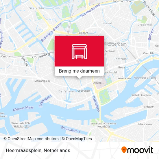 Heemraadsplein kaart