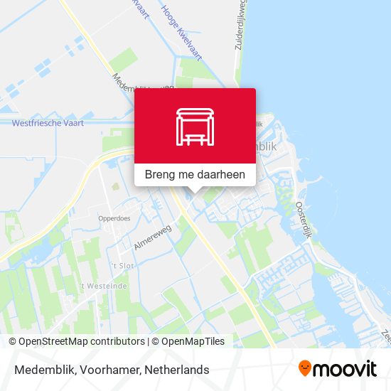 Medemblik, Voorhamer kaart