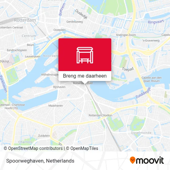 Spoorweghaven kaart