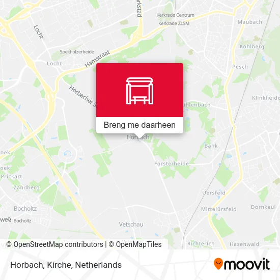 Horbach, Kirche kaart