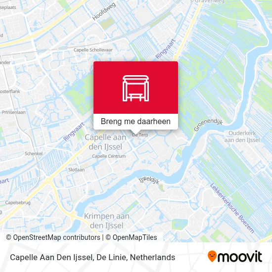 Capelle Aan Den Ijssel, De Linie kaart