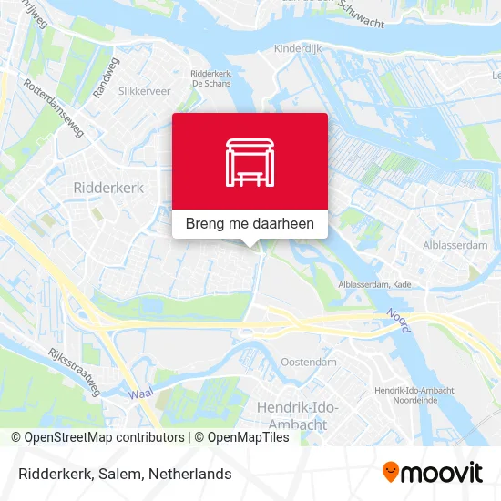 Ridderkerk, Salem kaart