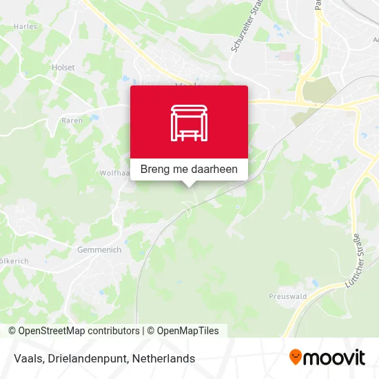 Vaals, Drielandenpunt kaart