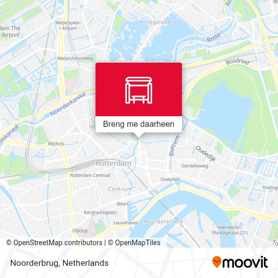 Noorderbrug kaart