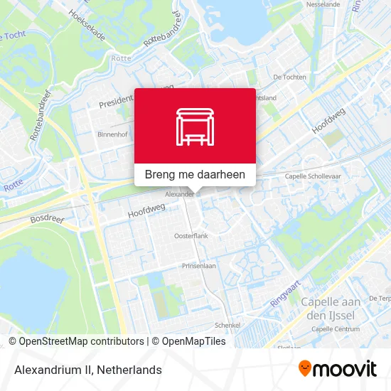 Alexandrium II kaart