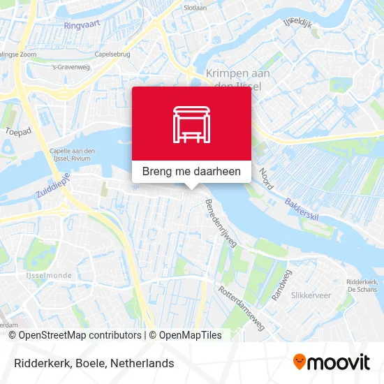 Ridderkerk, Boele kaart