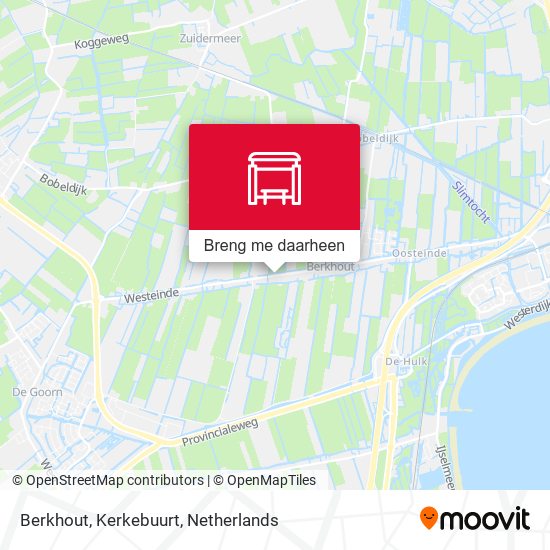 Berkhout, Kerkebuurt kaart