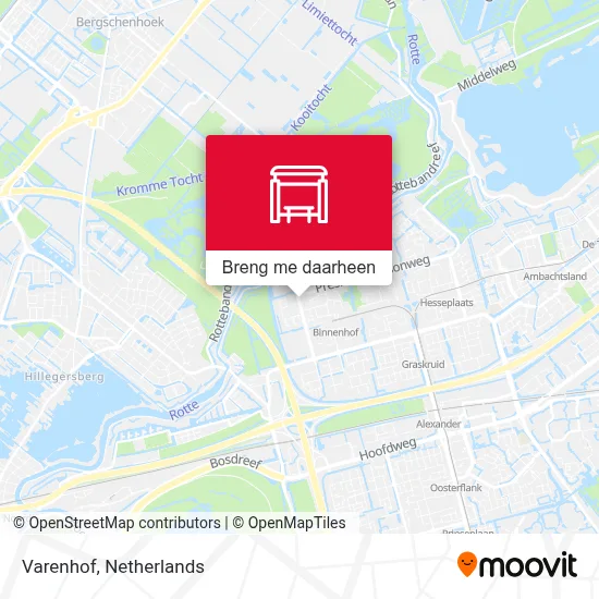 Varenhof kaart
