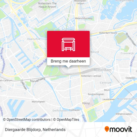 Diergaarde Blijdorp kaart