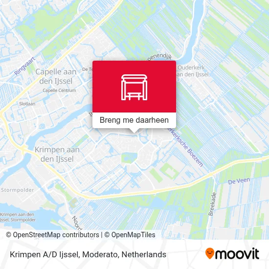 Krimpen A/D Ijssel, Moderato kaart