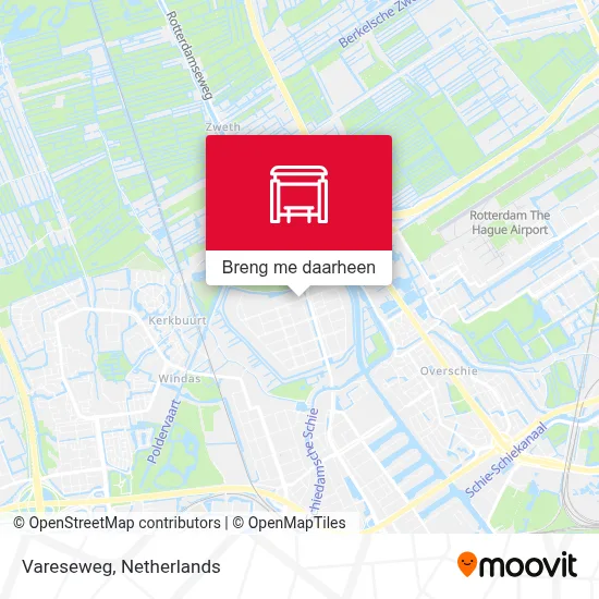 Vareseweg kaart