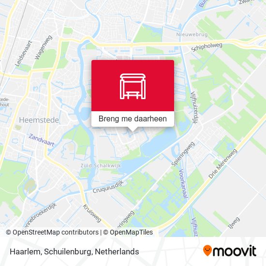 Haarlem, Schuilenburg kaart