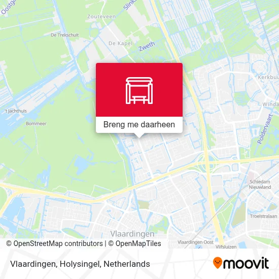 Vlaardingen, Holysingel kaart