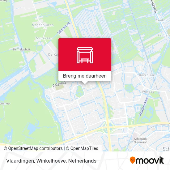 Vlaardingen, Winkelhoeve kaart