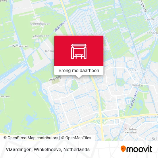 Vlaardingen, Winkelhoeve kaart