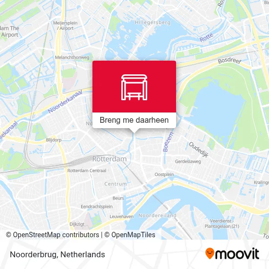 Noorderbrug kaart