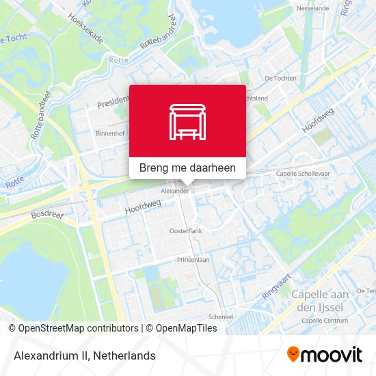 Alexandrium II kaart