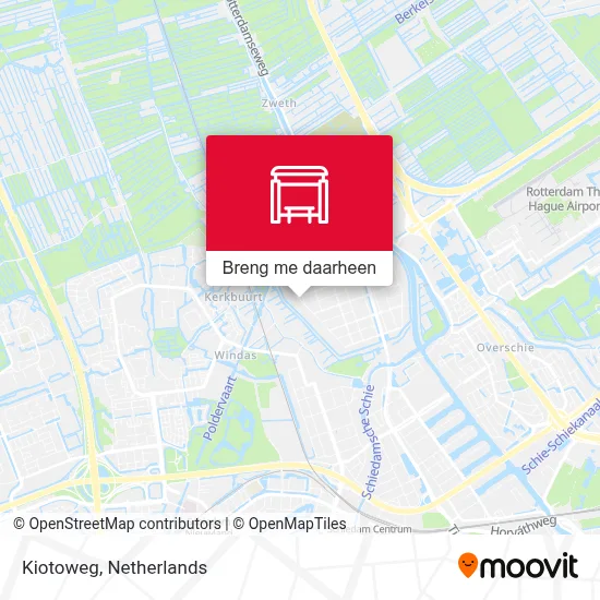Kiotoweg kaart