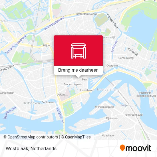 Westblaak kaart