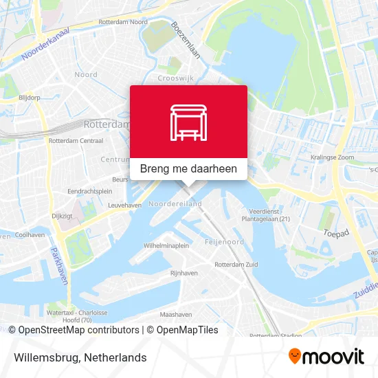 Willemsbrug kaart