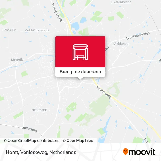 Horst, Venloseweg kaart