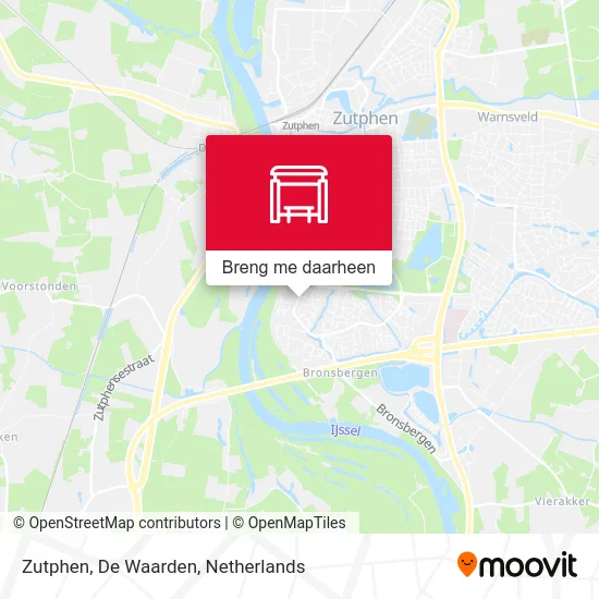 Zutphen, De Waarden kaart
