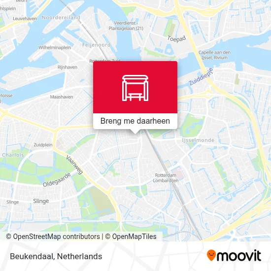 Beukendaal kaart