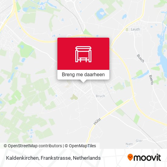Kaldenkirchen, Frankstrasse kaart