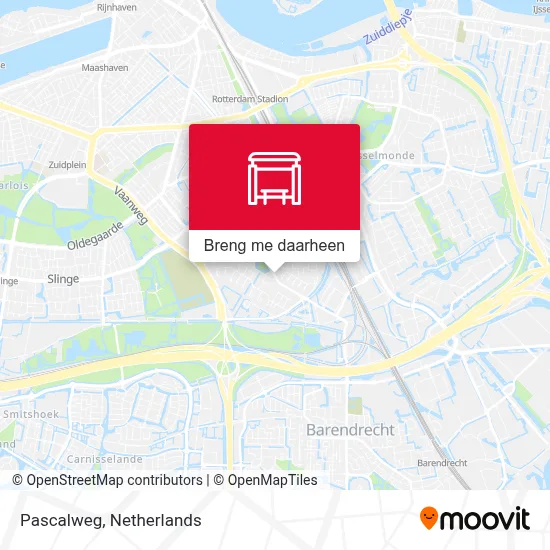 Pascalweg kaart