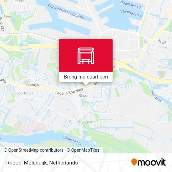 Rhoon, Molendijk kaart