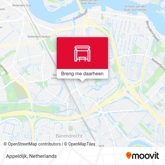 Appeldijk kaart