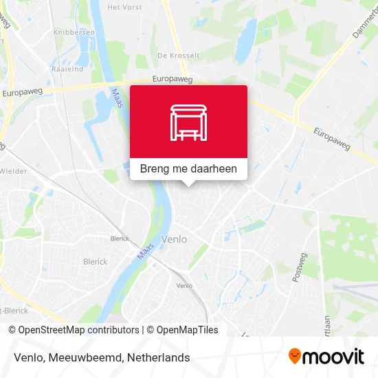 Venlo, Meeuwbeemd kaart