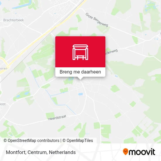 Montfort, Centrum kaart