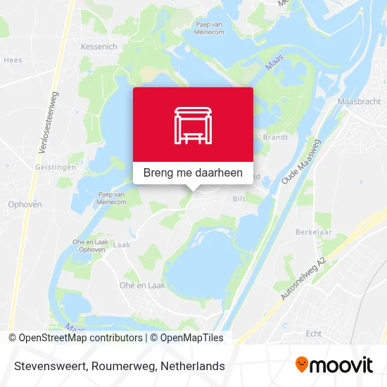 Stevensweert, Roumerweg kaart