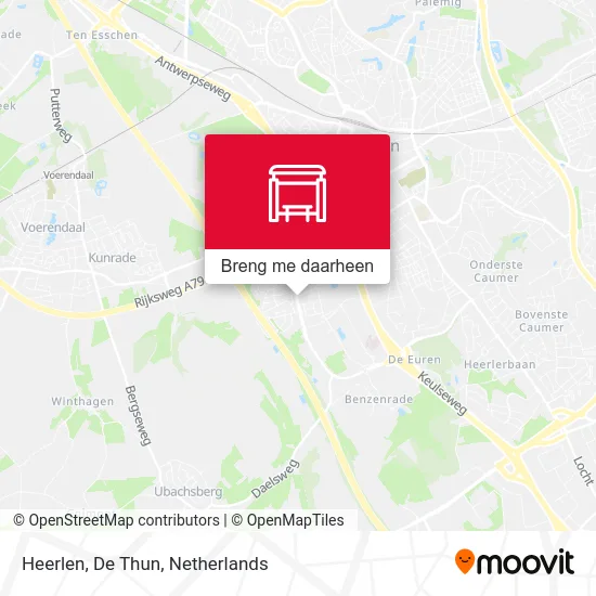 Heerlen, De Thun kaart