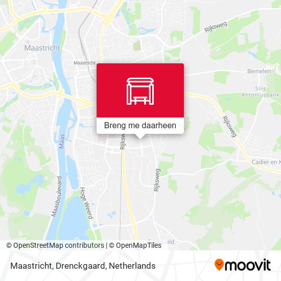 Maastricht, Drenckgaard kaart