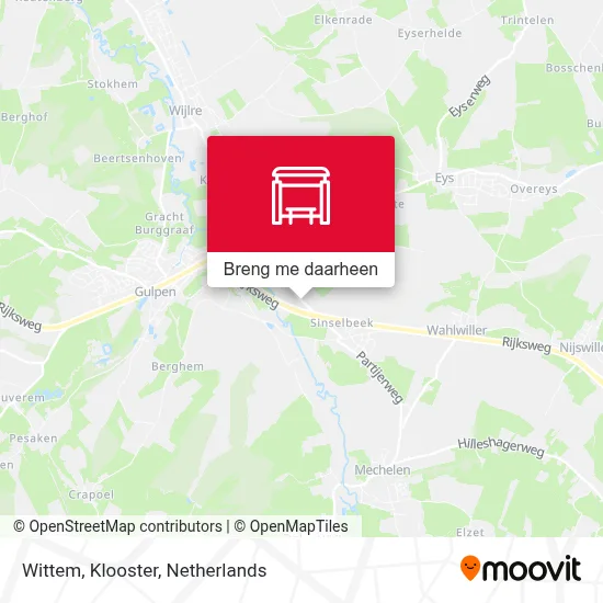 Wittem, Klooster kaart