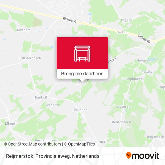 Reijmerstok, Provincialeweg kaart