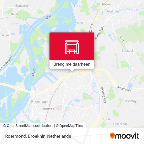 Roermond, Broekhin kaart